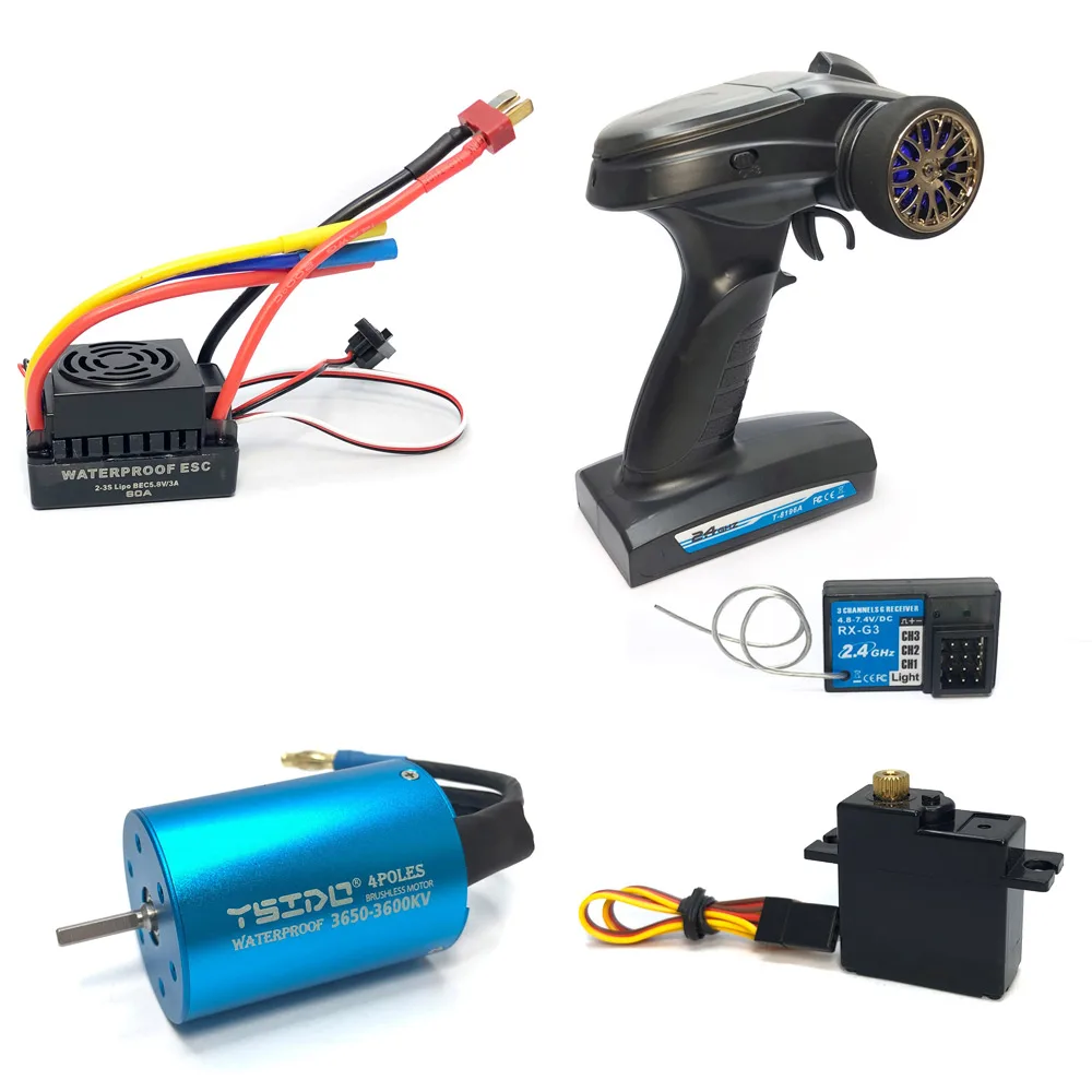 YSIDO Upgrade 3Ch Transmitter R/C ESC Brushless Motor Steering Servos Arm for WLtoy 144001 124018 124019 1/12 1/14 
YSIDO Upgrade 3Ch Transmitter R/C ESC Brushless Motor Steering Servos Arm for WLtoy 144001 124018 124019 1/12 1/14