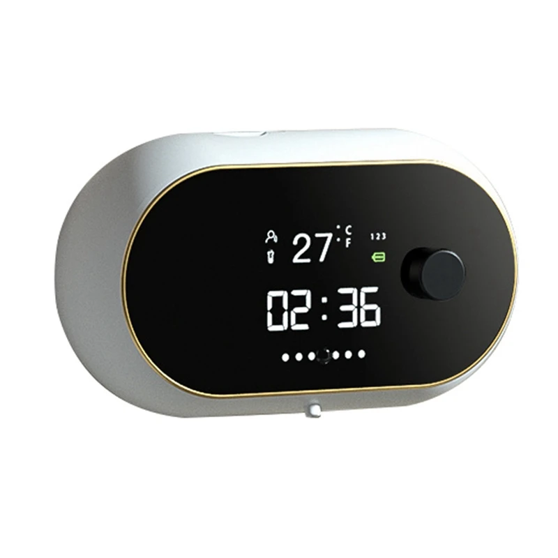 A57M-Automatic Soap Dispenser Wall Mount Rechargeable LED Display Gel Soap Dispenser For Kitchen Bathroom
A57M-Automatic Soap Dispenser Wall Mount Rechargeable LED Display Gel Soap Dispenser For Kitchen Bathroom