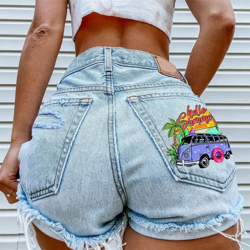 Women's Denim Shorts 2024 Summer Vacation Style Street Hipster Fashion Casual Plus Size Shorts
Women's Denim Shorts 2024 Summer Vacation Style Street Hipster Fashion Casual Plus Size Shorts