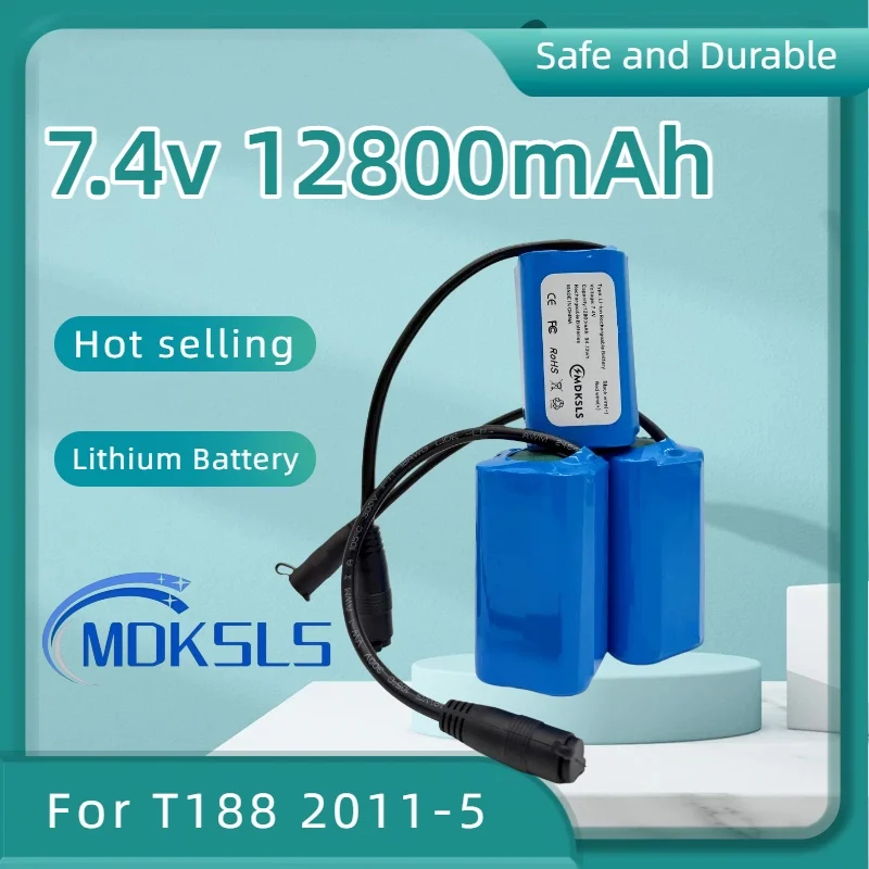 New Li ion Battery 7.4V 12800mAh For V020 V900 2011-5 V007 C18 H18 V18 D18B FX88 Remote Control RC Fishing Bait Boat Battery
New Li ion Battery 7.4V 12800mAh For V020 V900 2011-5 V007 C18 H18 V18 D18B FX88 Remote Control RC Fishing Bait Boat Battery
