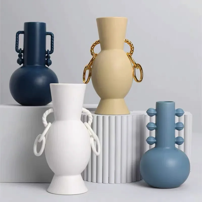 Handmade Matte Double Veneer White Pendant Design Ceramic Vase
Handmade Matte Double Veneer White Pendant Design Ceramic Vase