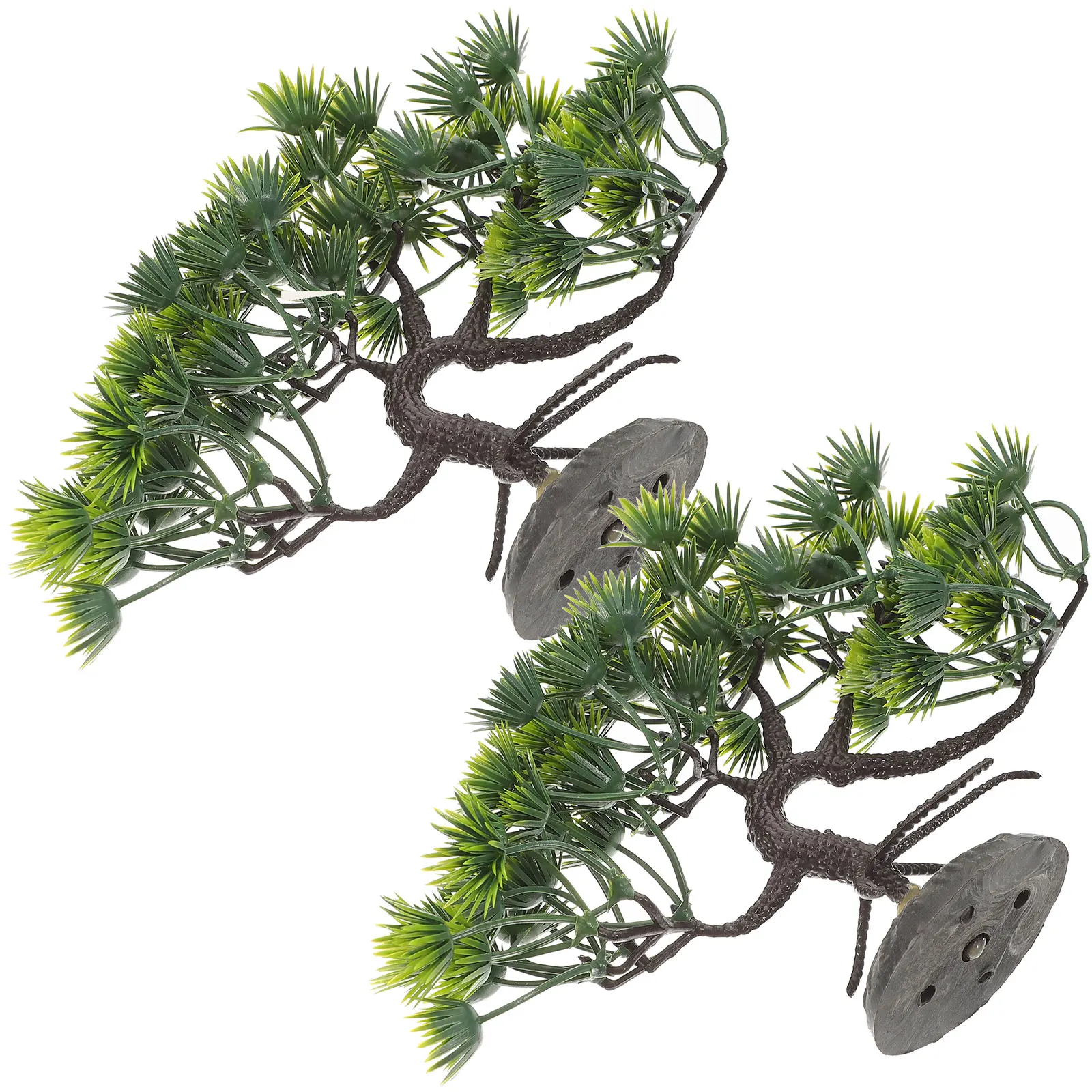 2pcs Simulation Welcome Pine Artificial Bonsai Plant Aquarium Tree Decor Fish Tank Terrarium Realistic Plants Safe Decorations
2pcs Simulation Welcome Pine Artificial Bonsai Plant Aquarium Tree Decor Fish Tank Terrarium Realistic Plants Safe Decorations