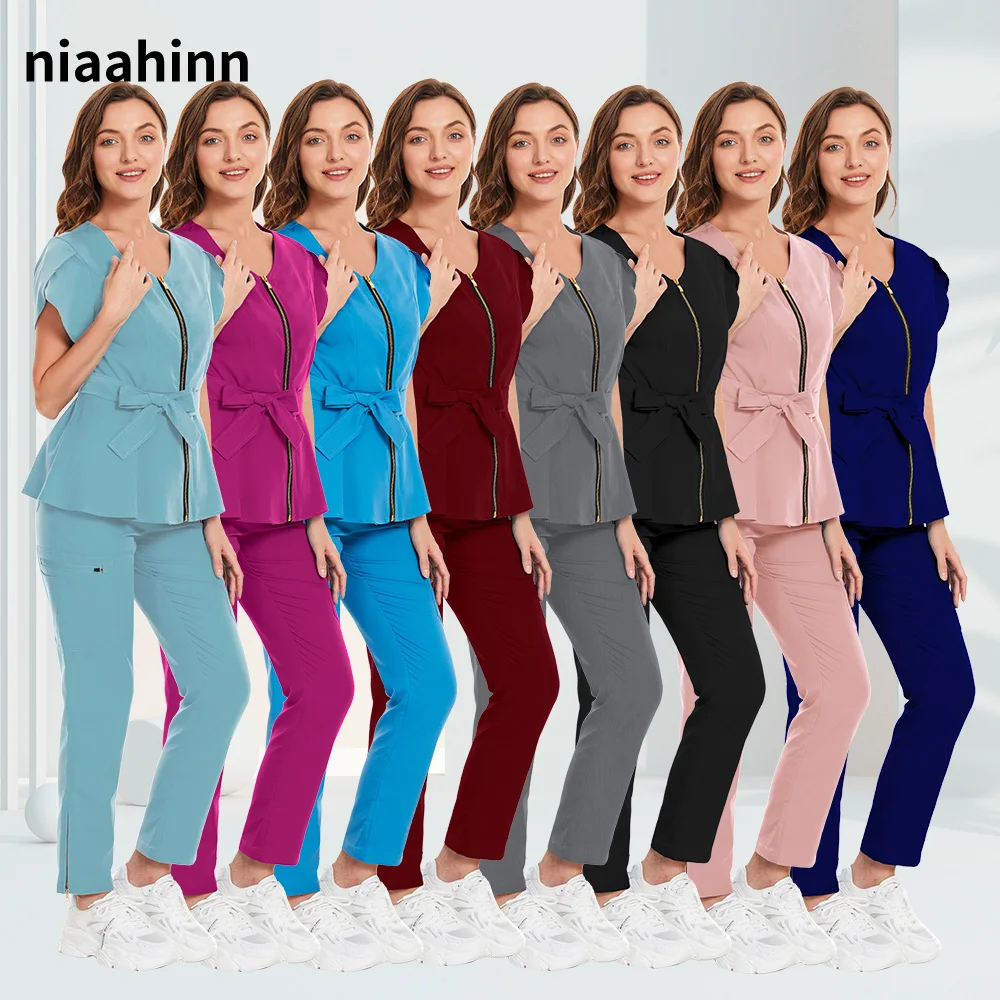 Hospital Doctor Nurse Uniforms Women Medical Sweatshirt Nursing Pants Unisex Workshop Pet Uniforms Men's Beauty SPA Work Clothes
Hospital Doctor Nurse Uniforms Women Medical Sweatshirt Nursing Pants Unisex Workshop Pet Uniforms Men's Beauty SPA Work Clothes