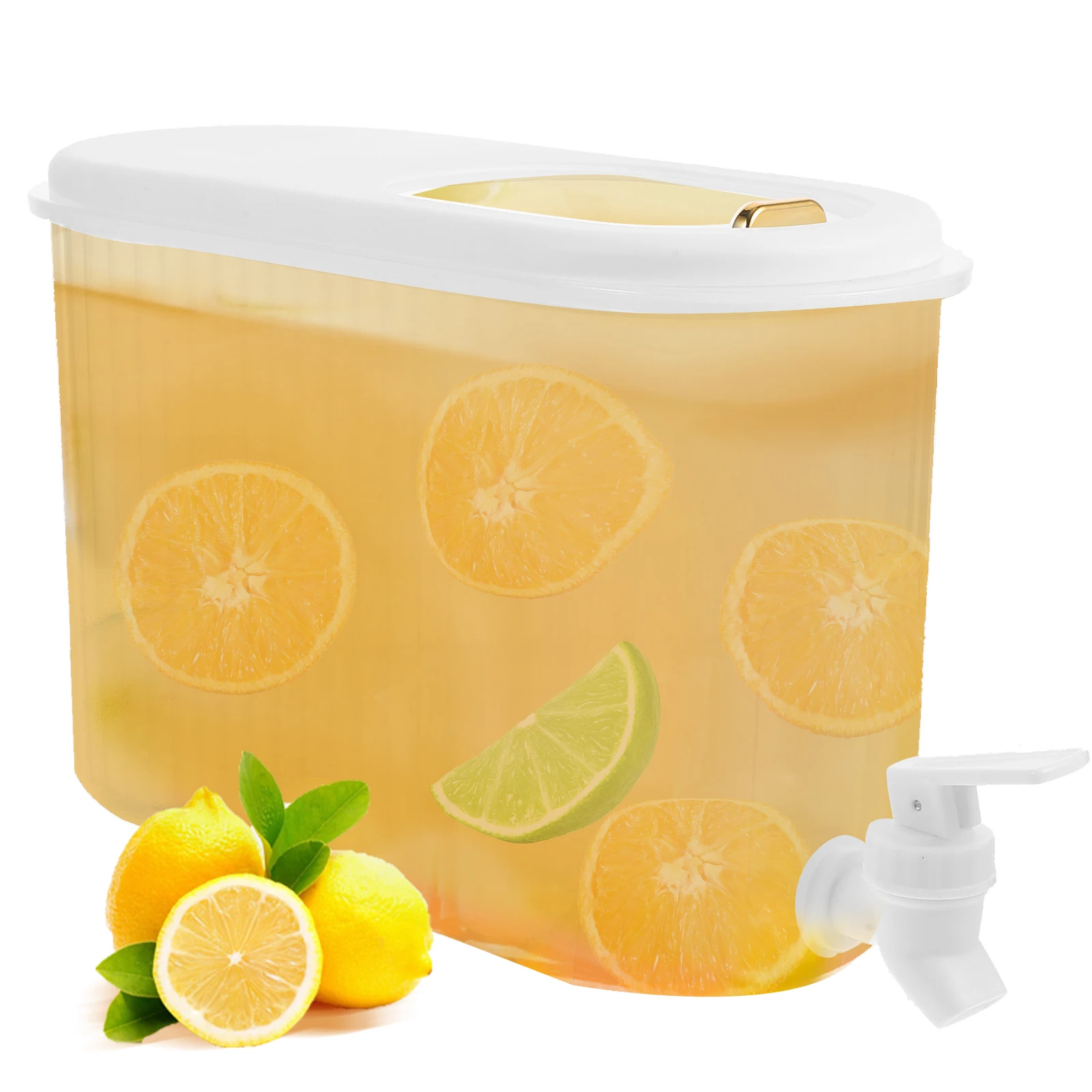 Large Cold Water Dispenser With Faucet For Fridge Beverage Storage Jar Juice Container Drink Dispenser For Party Home Use
Large Cold Water Dispenser With Faucet For Fridge Beverage Storage Jar Juice Container Drink Dispenser For Party Home Use