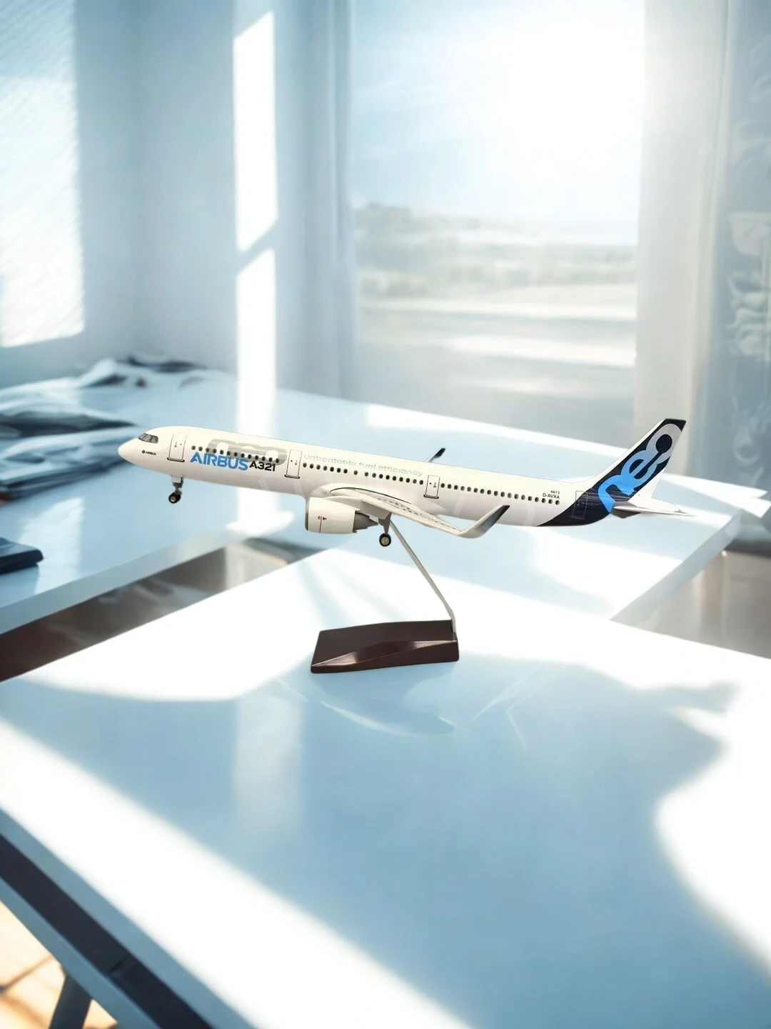 Room Decor Die-cast Resin 1/100 Scale 44.5cm A321 NEO Prototype Airlines with Light And Wheels Aircraft Model Collectible Displa
Room Decor Die-cast Resin 1/100 Scale 44.5cm A321 NEO Prototype Airlines with Light And Wheels Aircraft Model Collectible Displa