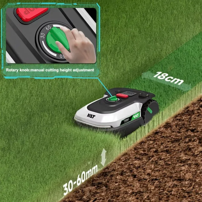 YAT ic Lawn Mower Smart Automatic Grass Cutting with Sensor Navigation for Home Garden Lawn Care
YAT ic Lawn Mower Smart Automatic Grass Cutting with Sensor Navigation for Home Garden Lawn Care