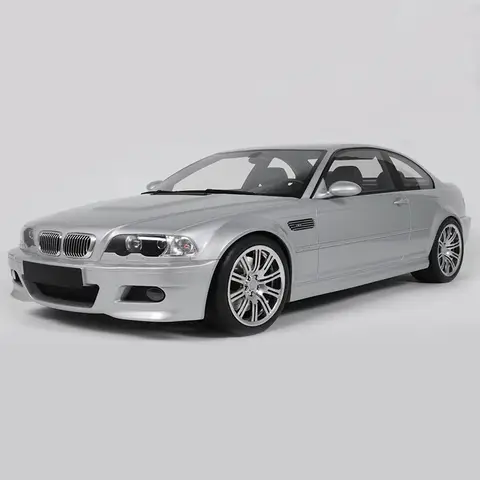 GT Spirit 1:8 for M3 E46 Silver 2003 Resin Car Model Collection Appreciation Gift GTS801501