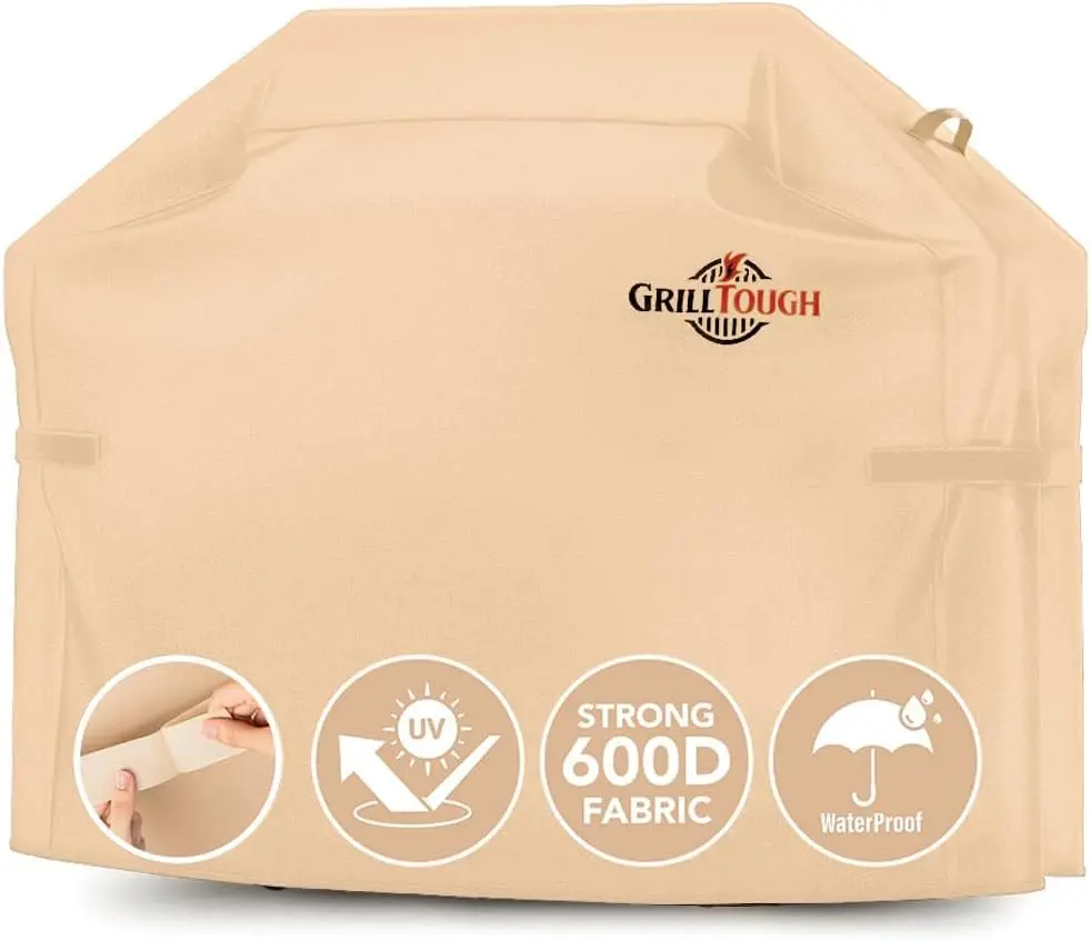 60 Inch Heavy Duty BBQ Grill Cover with Adjustable Straps for Outdoor Gas Grills
60 Inch Heavy Duty BBQ Grill Cover with Adjustable Straps for Outdoor Gas Grills