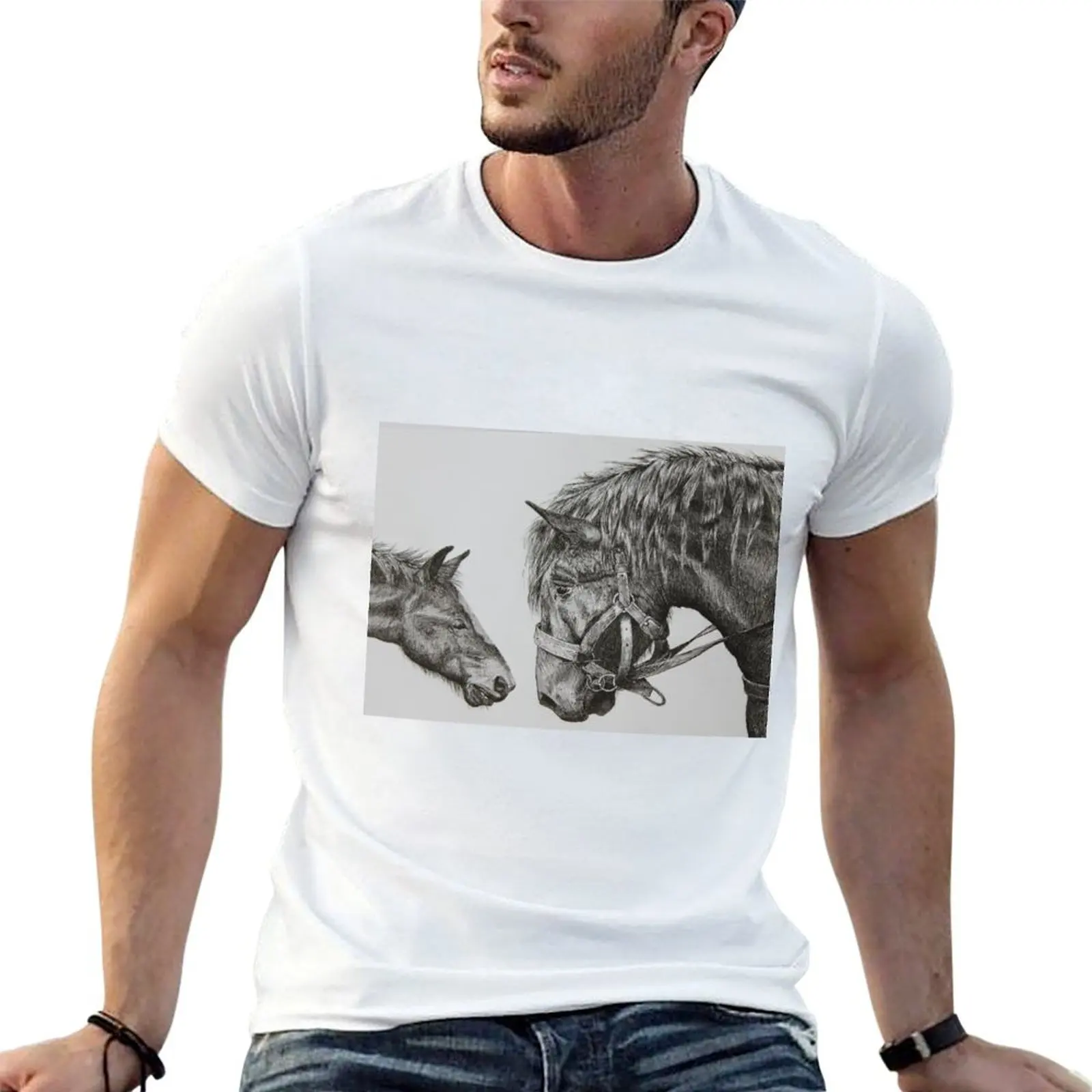 Horse with Foal T-Shirt man t shirt luxury printed t shirts for man t shirt personalised T-shirt
Horse with Foal T-Shirt man t shirt luxury printed t shirts for man t shirt personalised T-shirt