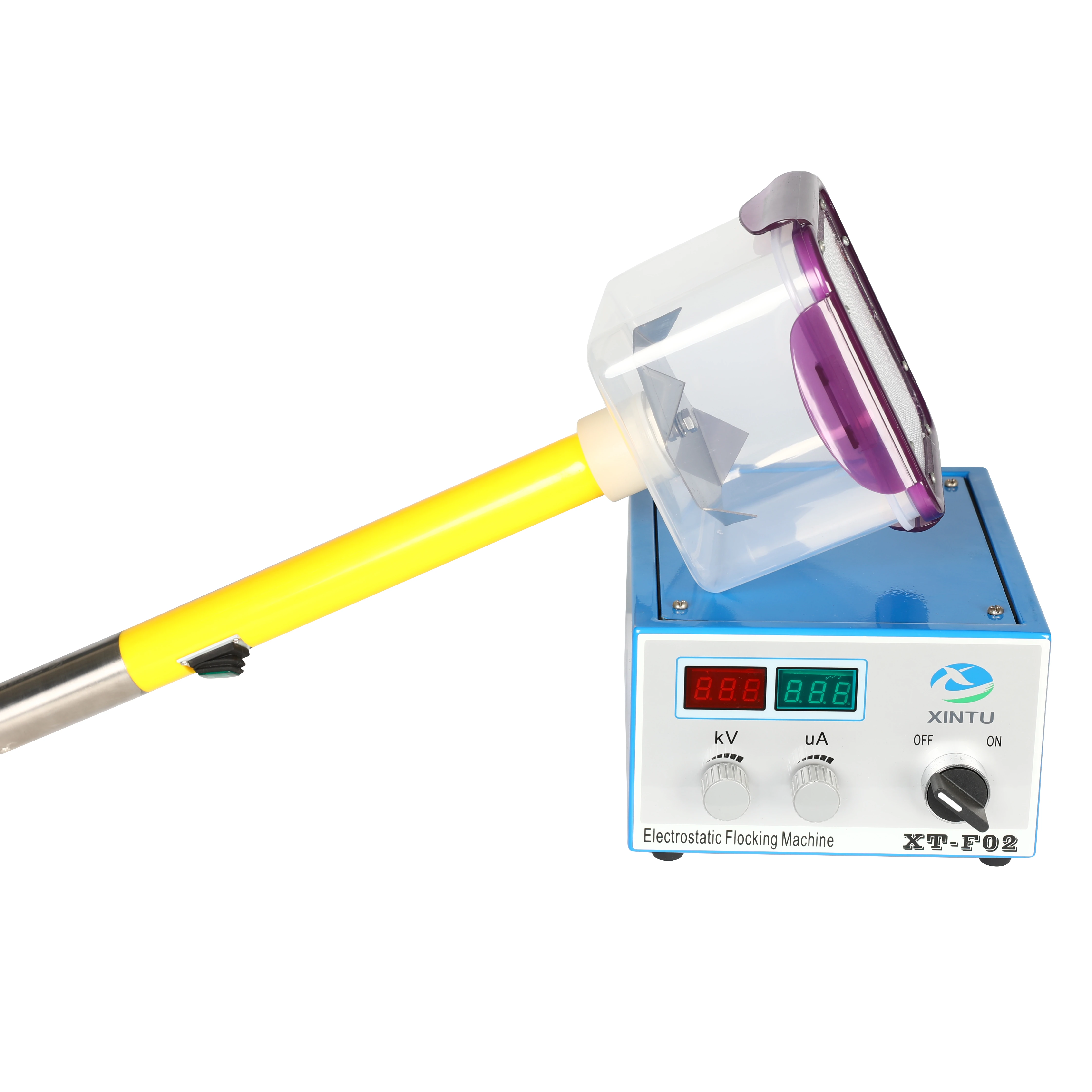 Electrostatic Portable Flocking Machine XT-F02
Electrostatic Portable Flocking Machine XT-F02