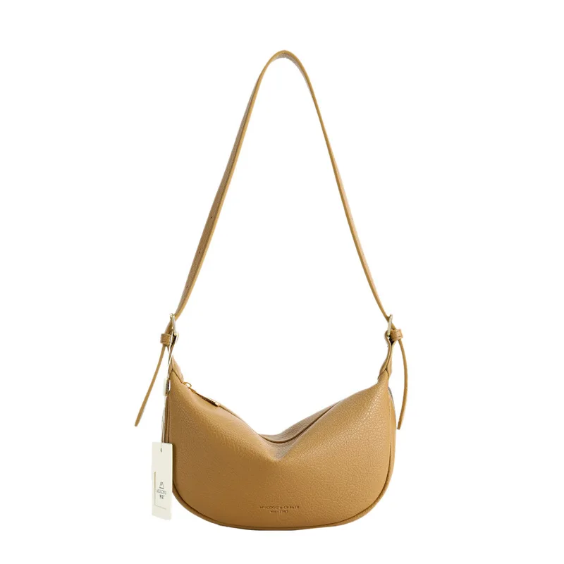 Net red fashion simple armpit bag hundred with large capacity dumpling bag senior sense of single shoulder crossbody bags
Net red fashion simple armpit bag hundred with large capacity dumpling bag senior sense of single shoulder crossbody bags