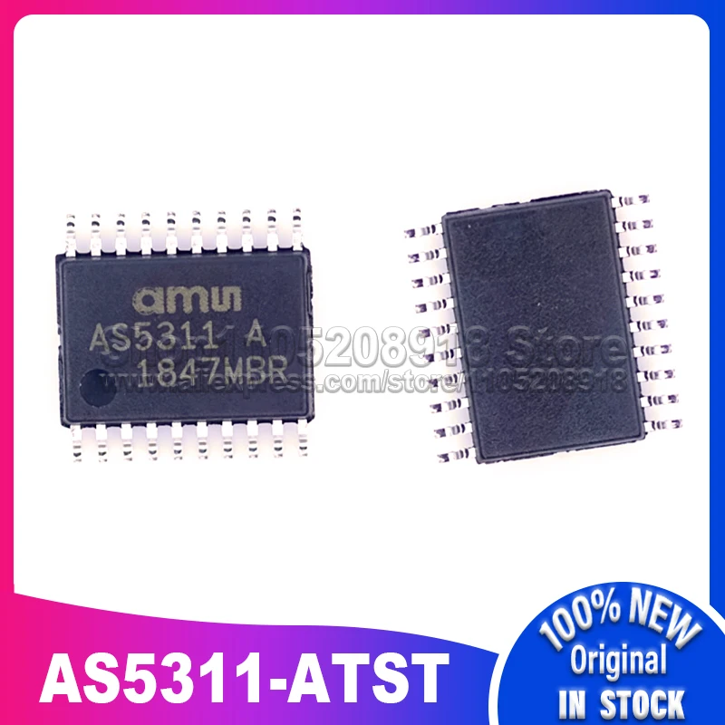 1PCS~10PCS/LOT AS5311-ATST AS5311 TSSOP20 100% New Spot stock
1PCS~10PCS/LOT AS5311-ATST AS5311 TSSOP20 100% New Spot stock
