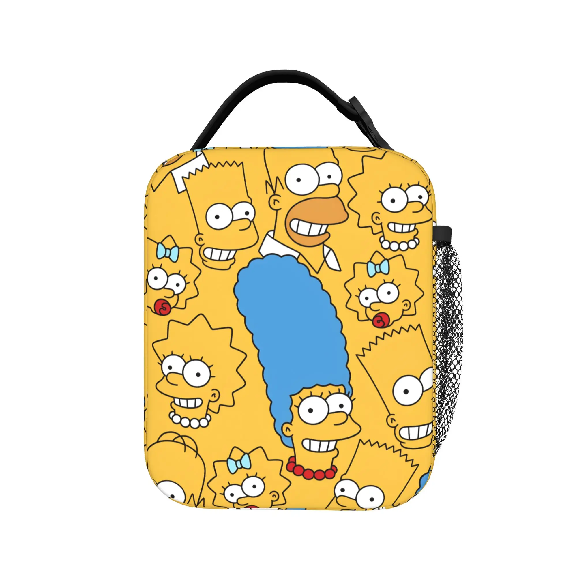 S-Simpsons Family Faces Pattern Lunch Bag Fashion Lunch Box For Unisex Picnic Portable Cooler Bag Oxford Thermal Tote Handbags
S-Simpsons Family Faces Pattern Lunch Bag Fashion Lunch Box For Unisex Picnic Portable Cooler Bag Oxford Thermal Tote Handbags