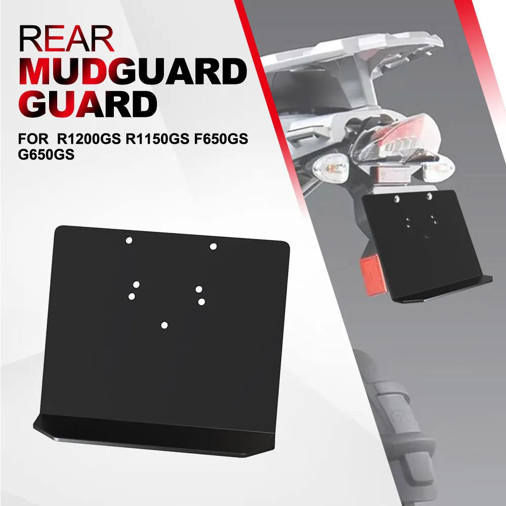 FOR BMW F G 650 GS R1200GS R1150GS F650GS Single Dakar G650GS Sertao Fender License Plate Rear Splash Guard Number Holder