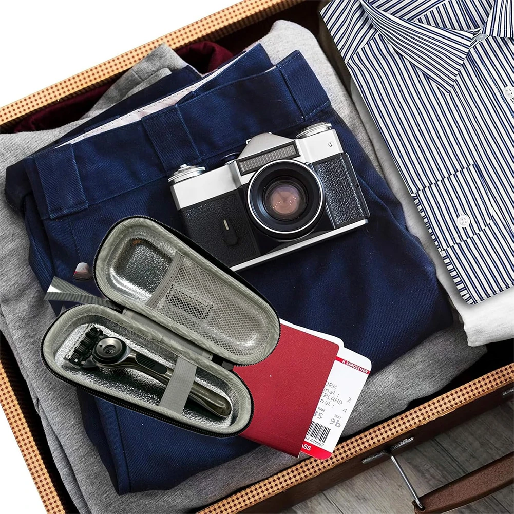 For Gillette Fusion 5 Razor Hard EVA Travel Case Shockproof Travel Carrying Shaver Case Travel Organizer Box Travel Carrying Bag
For Gillette Fusion 5 Razor Hard EVA Travel Case Shockproof Travel Carrying Shaver Case Travel Organizer Box Travel Carrying Bag