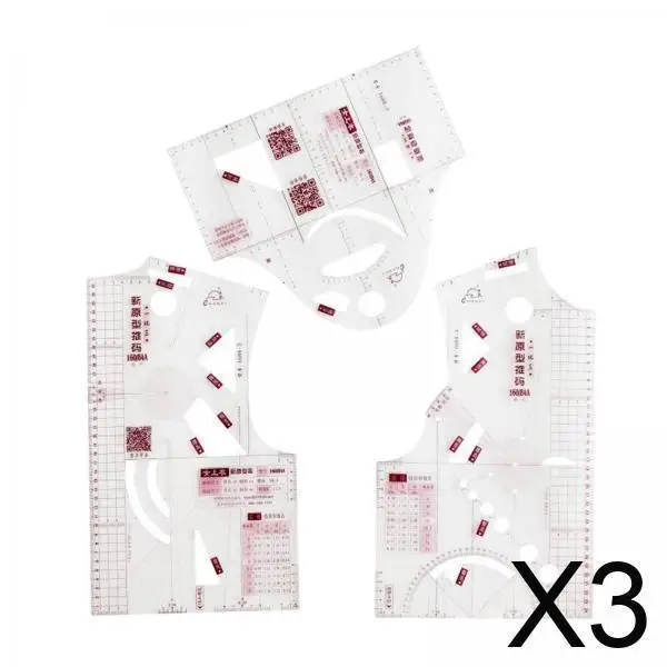 Fashion Design Ruler Template Multifunctional Transparent Measuring Tool for Sewing Quilting and Dressmaking Projects
Fashion Design Ruler Template Multifunctional Transparent Measuring Tool for Sewing Quilting and Dressmaking Projects