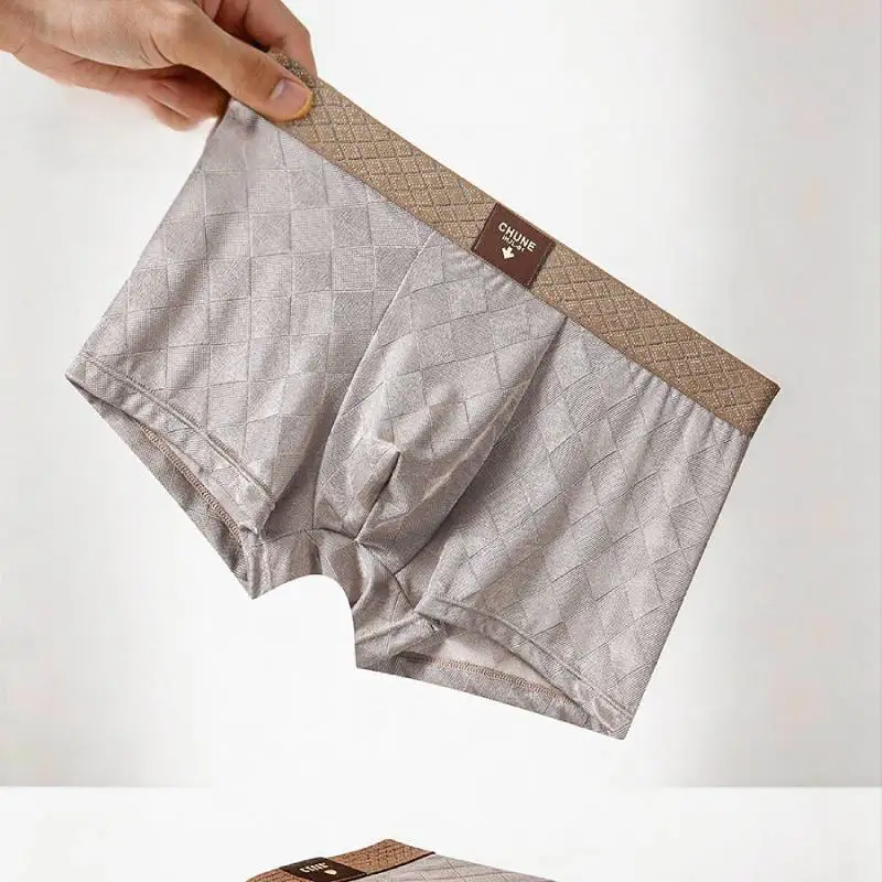 3 pcs Men's Boxer Shorts Underwear Ice Silk Men's Panties Solid Breathable Sexy Sports Hombre Panties Male Underpants
3 pcs Men's Boxer Shorts Underwear Ice Silk Men's Panties Solid Breathable Sexy Sports Hombre Panties Male Underpants