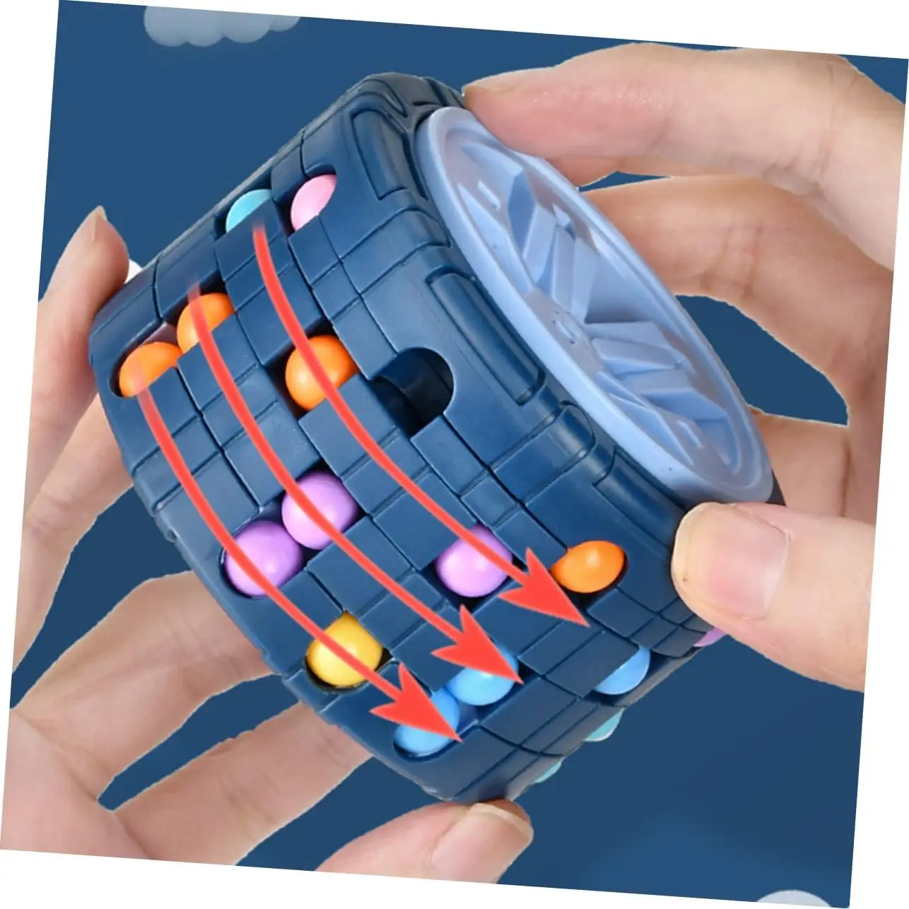 3D-головоломка «Куб-гравитационный лабиринт» - антистресс-игрушка для снятия тревоги, развивающая игра с шариками для детей от 3 лет и взрослых, увлекательная и сложная головоломка для ума
3D-головоломка «Куб-гравитационный лабиринт» - антистресс-игрушка для снятия тревоги, развивающая игра с шариками для детей от 3 лет и взрослых, увлекательная и сложная головоломка для ума