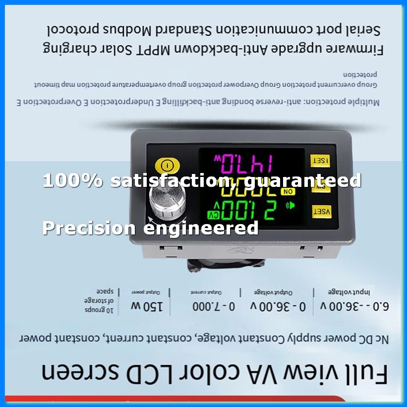 150W DC-DC Buck Boost Converter CC CV CW 6-36V to 0-36V 7A Power Module Adjustable Regulated Laboratory Power Supply-ABRM
150W DC-DC Buck Boost Converter CC CV CW 6-36V to 0-36V 7A Power Module Adjustable Regulated Laboratory Power Supply-ABRM
