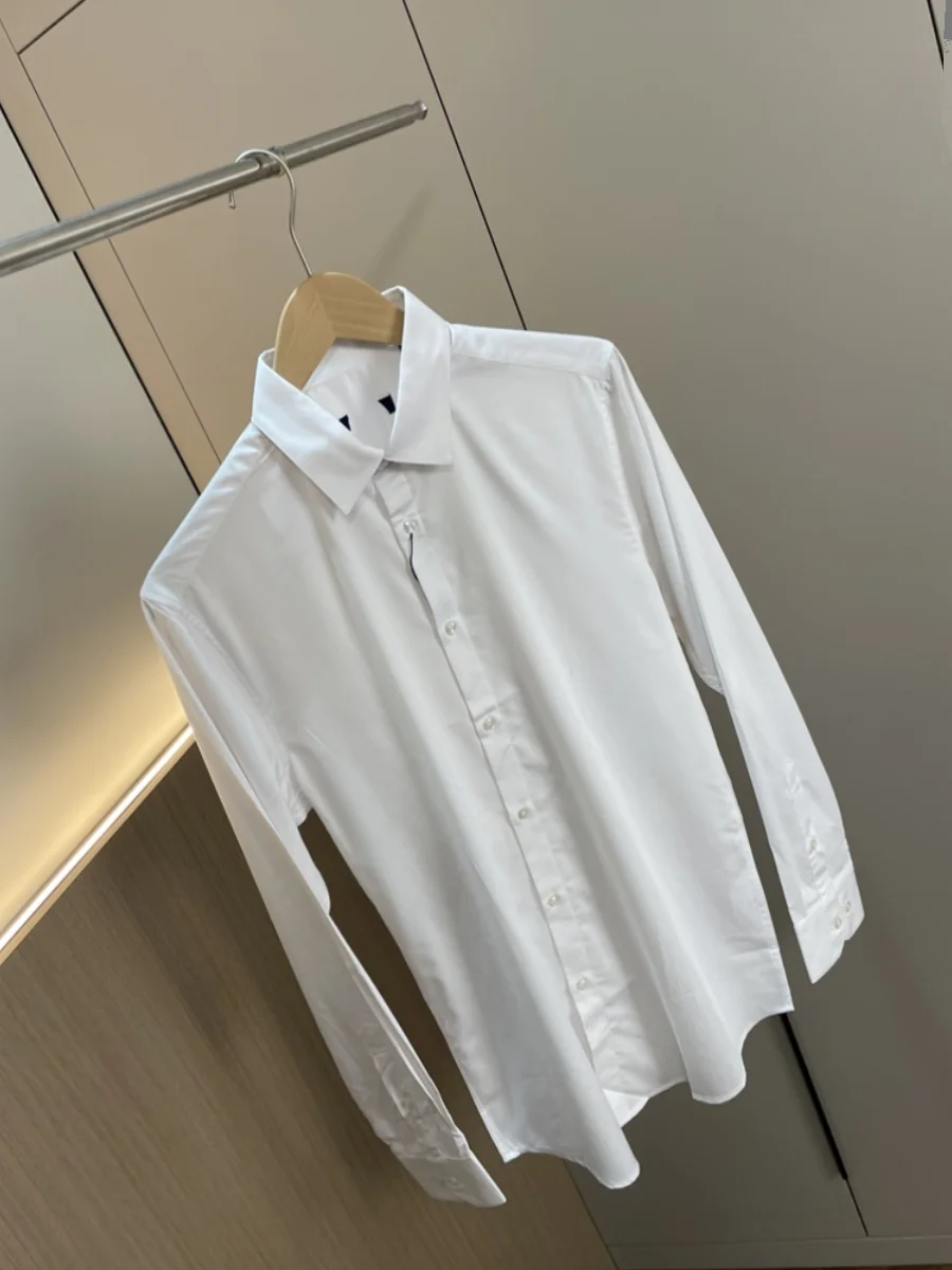 Men's White Long Sve irt Casual Busin Formal Autumn Wear Breathable Stand Fit Daily Wear H Sle Flip Collar
Men's White Long Sve irt Casual Busin Formal Autumn Wear Breathable Stand Fit Daily Wear H Sle Flip Collar