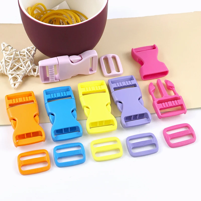 10/20Sets 15-25mm Plastic Side Release Buckles Backpack Strap Tri-Glide Slide Clasp Belt Pet Collar Adjust Clips Bag Accessories
10/20Sets 15-25mm Plastic Side Release Buckles Backpack Strap Tri-Glide Slide Clasp Belt Pet Collar Adjust Clips Bag Accessories