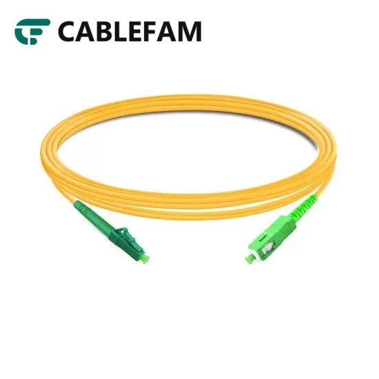 Simplex OS2 Single Mode LC APC to SC APC LSZH 2.0mm Fiber Optic Cable
Simplex OS2 Single Mode LC APC to SC APC LSZH 2.0mm Fiber Optic Cable