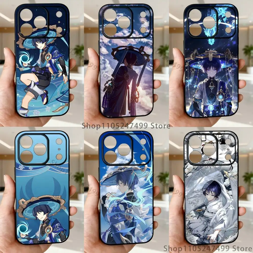Genshin Impact Wanderer Phone Case For iPhone 17,16,15,14,13,12,11,Pro,Max,Plus,E,Air,Mini Protective Black Cover
Genshin Impact Wanderer Phone Case For iPhone 17,16,15,14,13,12,11,Pro,Max,Plus,E,Air,Mini Protective Black Cover
