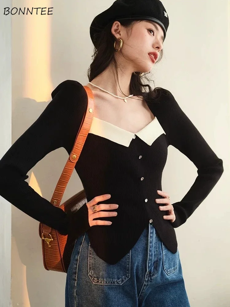 Пуловеры женские, тонкий укороченный трикотаж, нежные панели, осень-зима, теплые шикарные свитера, мягкие эстетические свитера во французском стиле Sueter Mujer
Пуловеры женские, тонкий укороченный трикотаж, нежные панели, осень-зима, теплые шикарные свитера, мягкие эстетические свитера во французском стиле Sueter Mujer