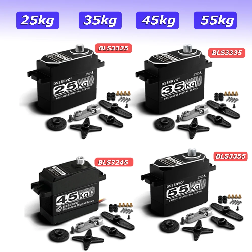 25 кг, 35 кг, 45 кг, 55 кг, цифровой сервопривод IP67, водонепроницаемый, 8,4 В, бесщеточный двигатель с высоким крутящим моментом, сервопривод с металлической шестерней для радиоуправляемых автомобилей, детали робота «сделай сам»
25 кг, 35 кг, 45 кг, 55 кг, цифровой сервопривод IP67, водонепроницаемый, 8,4 В, бесщеточный двигатель с высоким крутящим моментом, сервопривод с металлической шестерней для радиоуправляемых автомобилей, детали робота «сделай сам»