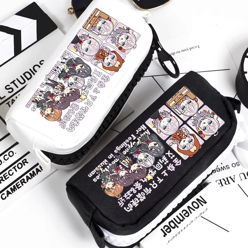 Иногда Аля внезапно кокетничает по-русски,Большая молния, черный, белый цвет, милый, Али Иногда скрывает ее чувства на русском языке, пенал в стиле аниме, сумка для ручек, детский школьный пенал
Иногда Аля внезапно кокетничает по-русски,Большая молния, черный, белый цвет, милый, Али Иногда скрывает ее чувства на русском языке, пенал в стиле аниме, сумка для ручек, детский школьный пенал