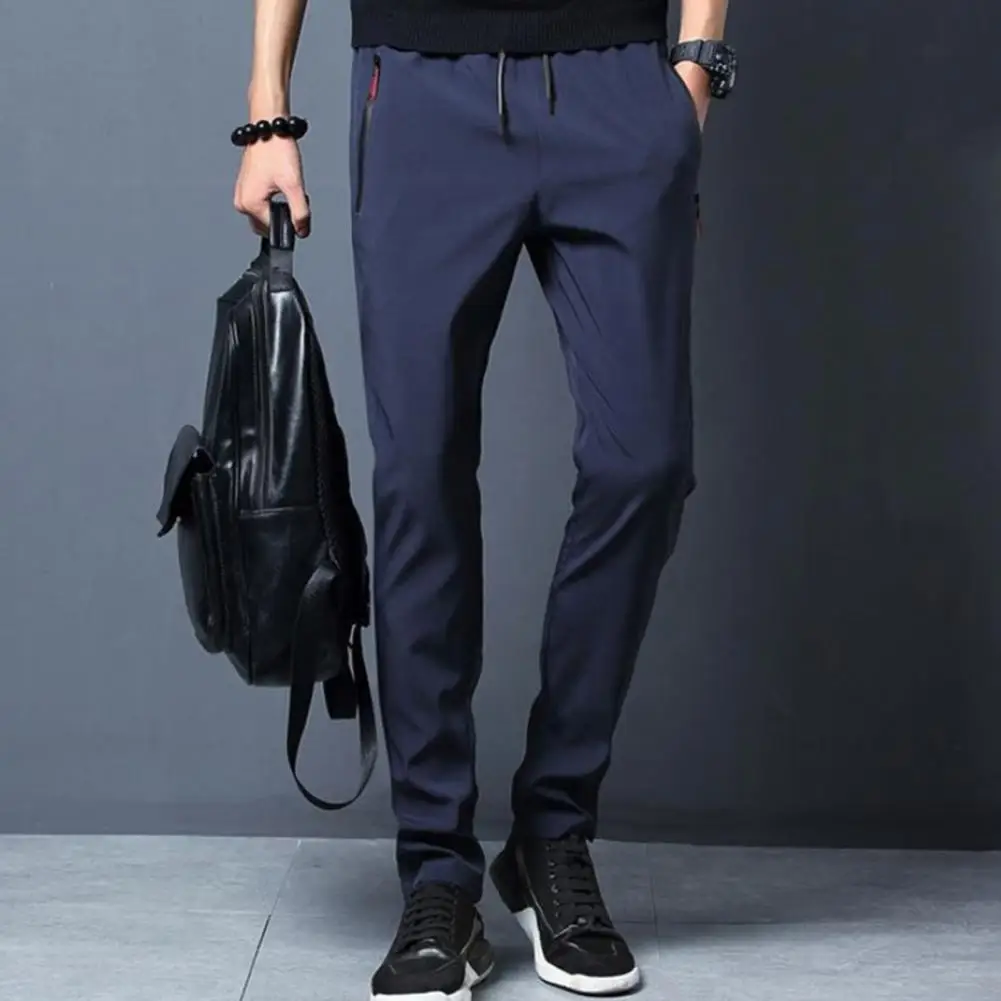 Men's Casual Pants Straight Slim Fit Elastic Waist Jogger Korean Classic Blue Black Gray Male Brand Trousers Plus Size
Men's Casual Pants Straight Slim Fit Elastic Waist Jogger Korean Classic Blue Black Gray Male Brand Trousers Plus Size