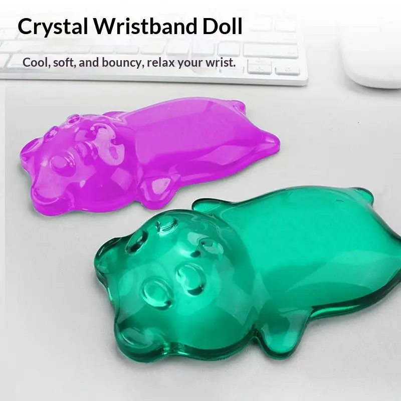 1Pcs Clear Cute Bear Mouse Wrist Rest Ergonomic Silicone Gel Mouse Wrist Rest Support For Typing And Gaming
1Pcs Clear Cute Bear Mouse Wrist Rest Ergonomic Silicone Gel Mouse Wrist Rest Support For Typing And Gaming