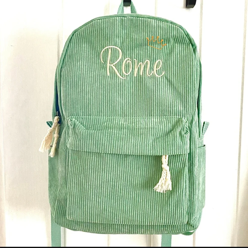 Personalized Toddler & Kids Corduroy Backpack Custom Embroidered Name Boys Girls Birthday Gift Shoulder Bags Custom Your Name
Personalized Toddler & Kids Corduroy Backpack Custom Embroidered Name Boys Girls Birthday Gift Shoulder Bags Custom Your Name