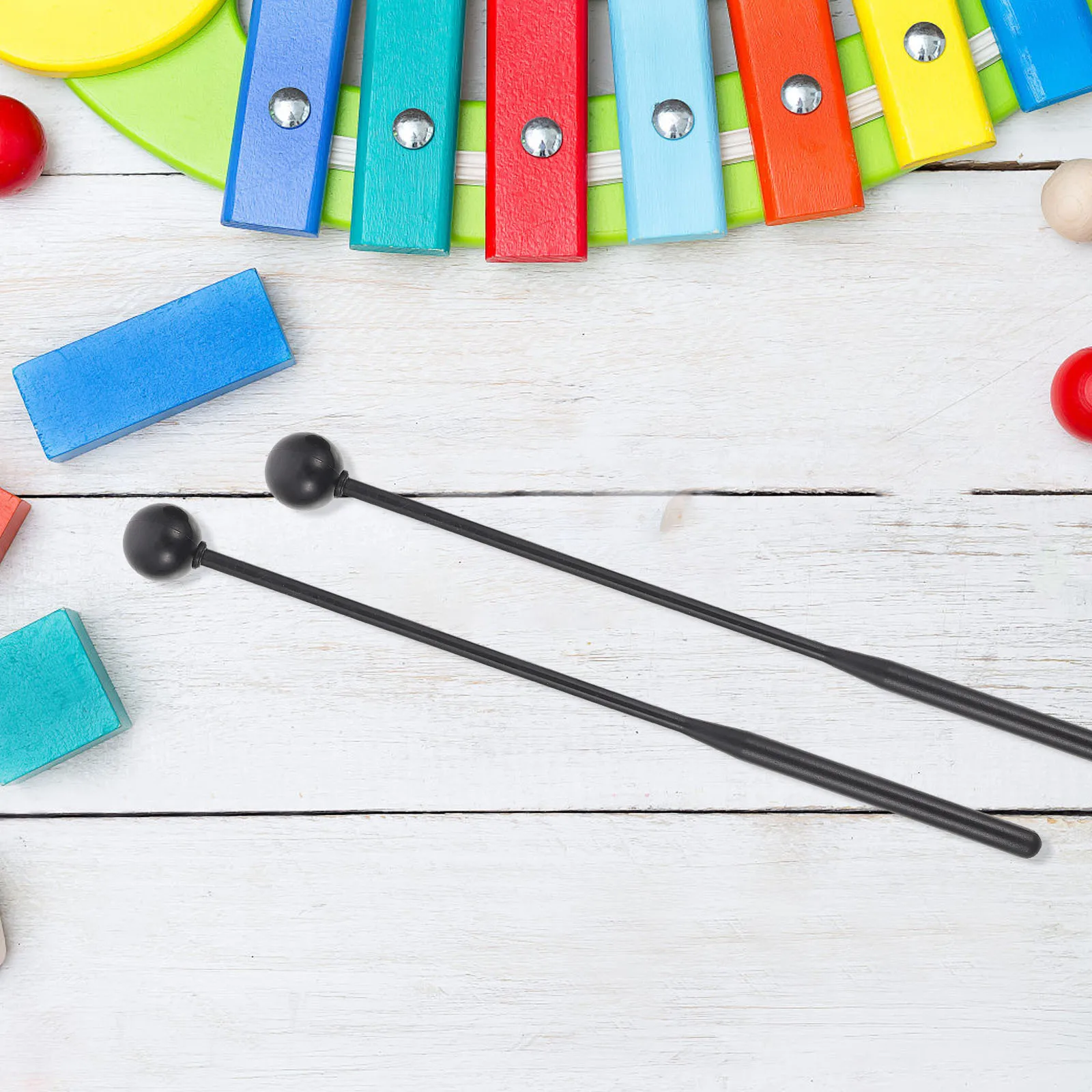 2Pcs Professional Tongue Drum Mallets Marimba Sticks Comfortable Grip Durable Percussion Instrument Accessories
2Pcs Professional Tongue Drum Mallets Marimba Sticks Comfortable Grip Durable Percussion Instrument Accessories