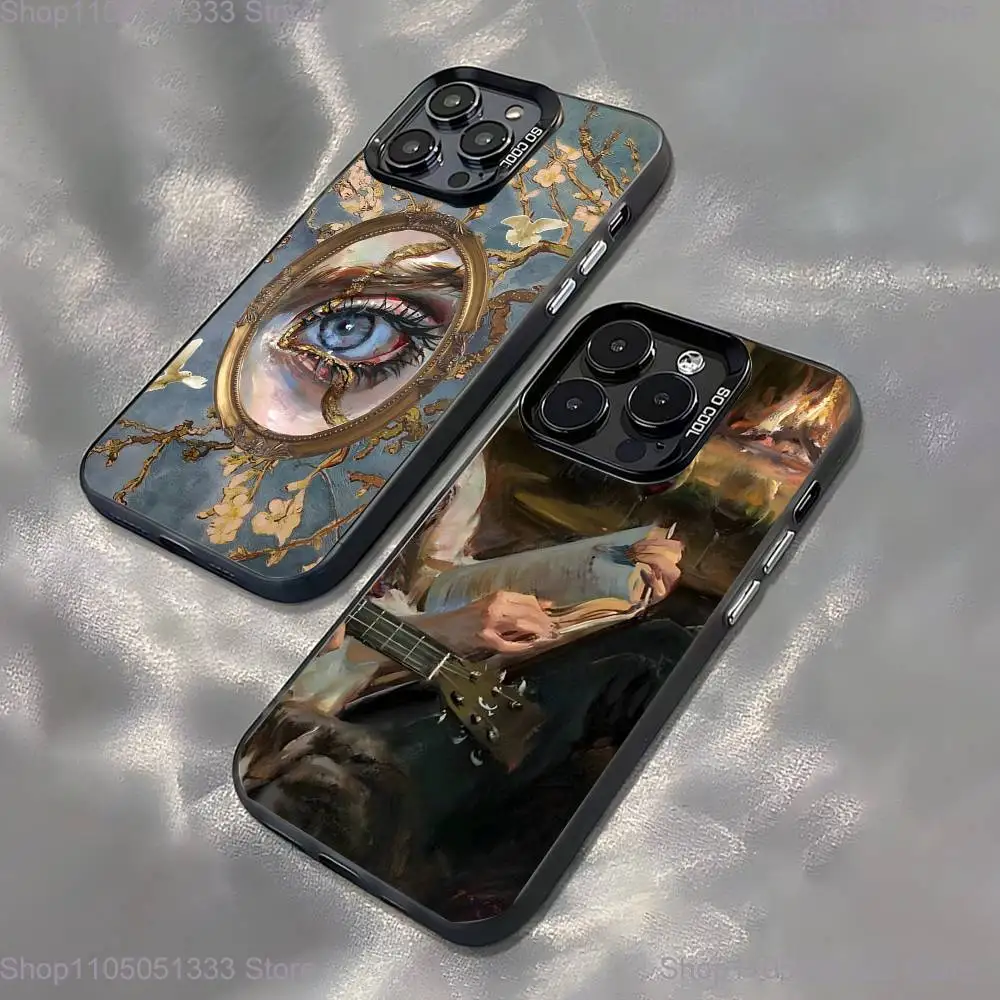 Renaissance Art Painting Phone Case For iPhone 16,15,14,13,12,11,Pro,XS,Max,Plus,Mini,SE Black Candy Matte Shockproof Cover
Renaissance Art Painting Phone Case For iPhone 16,15,14,13,12,11,Pro,XS,Max,Plus,Mini,SE Black Candy Matte Shockproof Cover