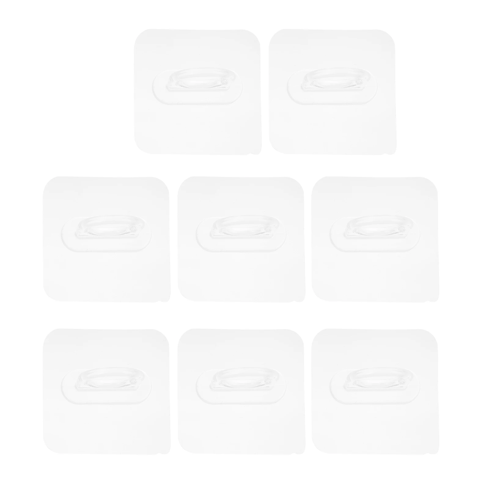 8 pcs Bathroom Shelf Heavy Duty Adhesive Hooks Transparent Self Stick Wall Mount Kitchen Storage ganizer Decorative
8 pcs Bathroom Shelf Heavy Duty Adhesive Hooks Transparent Self Stick Wall Mount Kitchen Storage ganizer Decorative