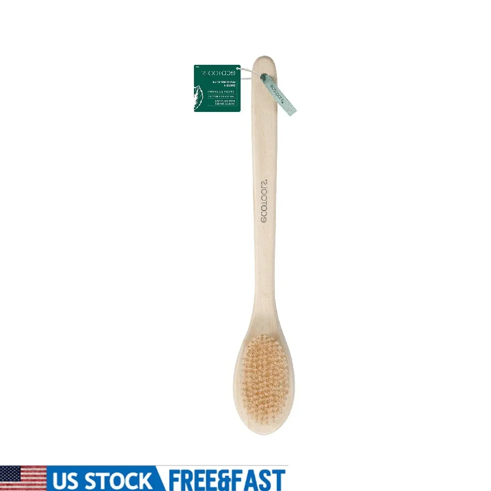 Ergonomic Bath Brush with Long Handle Gentle Exfoliation Vegan Cruelty-Free Bristles Eco-Friendly Body Cleaning Shower Accessory
Ergonomic Bath Brush with Long Handle Gentle Exfoliation Vegan Cruelty-Free Bristles Eco-Friendly Body Cleaning Shower Accessory