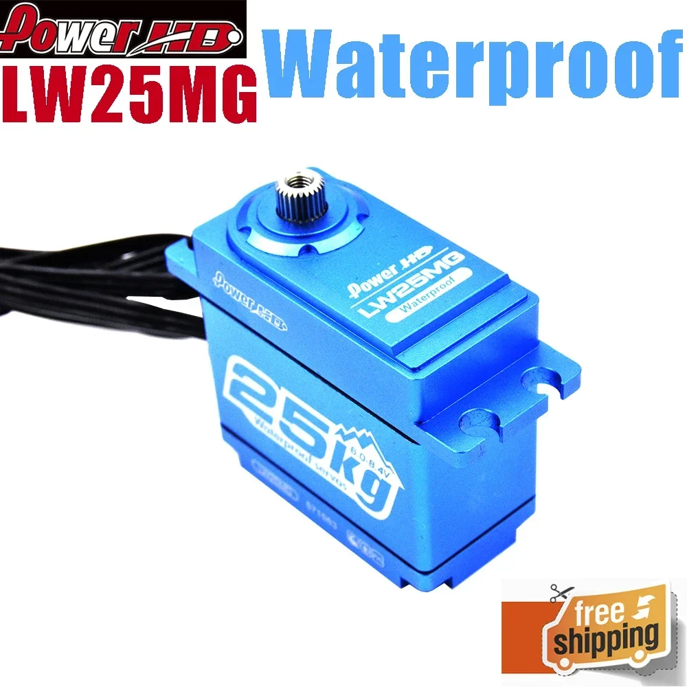 Power HD LW25MG LW 25MG Waterproof Large Torque Digital Servo For TRX-4 KM2 Remote Control Car Parts Accessories
Power HD LW25MG LW 25MG Waterproof Large Torque Digital Servo For TRX-4 KM2 Remote Control Car Parts Accessories