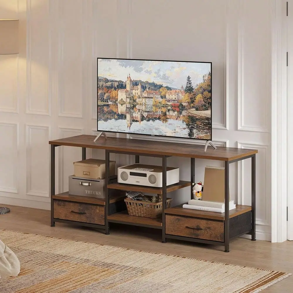 47 Inch TV Stand For TVs To 65 Inch, Media Console With USB Charging Station 2AC Outlets TypeC, Entertainment Center With St
47 Inch TV Stand For TVs To 65 Inch, Media Console With USB Charging Station 2AC Outlets TypeC, Entertainment Center With St