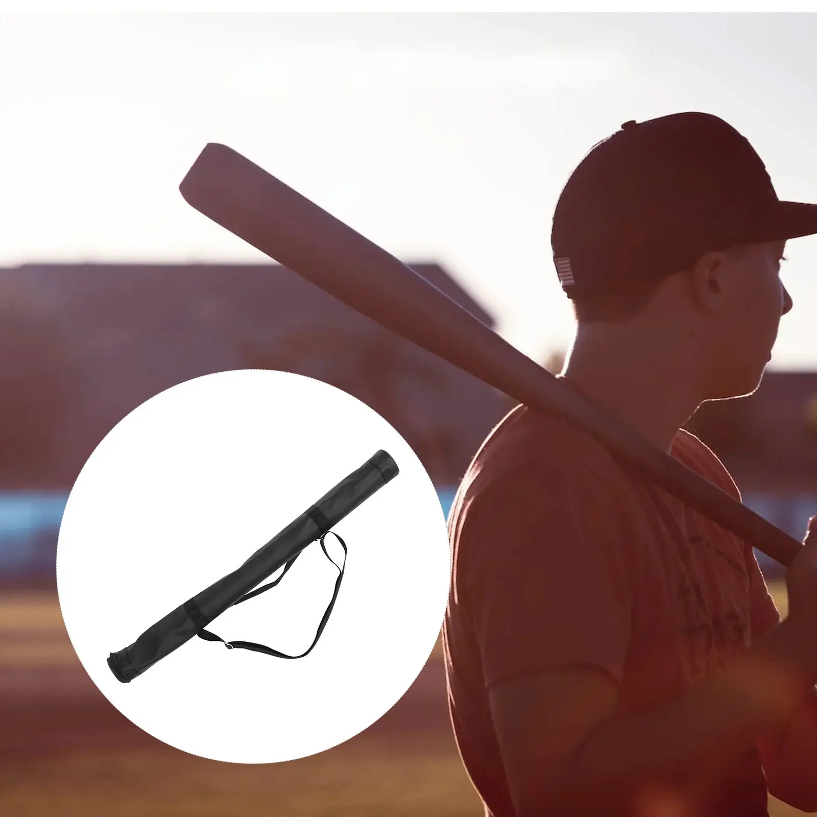 Baseball Bat Bag Made of and Oxford Cloth Heavy Duty Protective Storage Pouch Adjustable Strap Portable Vibration
Baseball Bat Bag Made of and Oxford Cloth Heavy Duty Protective Storage Pouch Adjustable Strap Portable Vibration