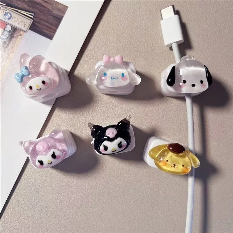6pcs/set Cute Cartoon Melody Kurumi Organizer Magnetic Cable Organizer Data Cable Storage Desktop Holder Buckle
6pcs/set Cute Cartoon Melody Kurumi Organizer Magnetic Cable Organizer Data Cable Storage Desktop Holder Buckle