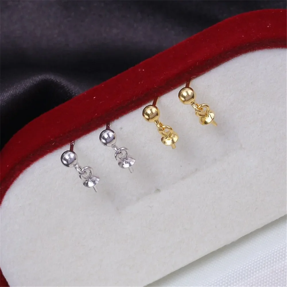 S925 Sterling Silver Pearl Earring Settings DIY Jewelry Making Supplies Blank Earring Posts for Handcrafted Accessories No Pearl
S925 Sterling Silver Pearl Earring Settings DIY Jewelry Making Supplies Blank Earring Posts for Handcrafted Accessories No Pearl