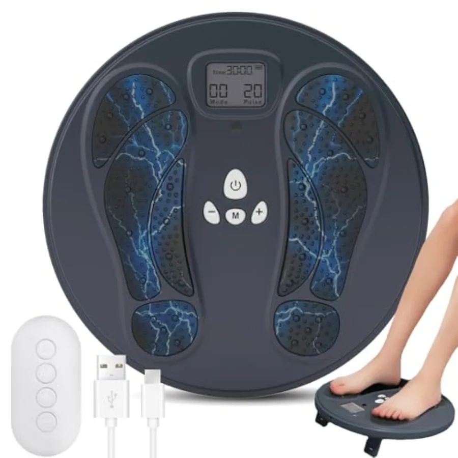 Cleared Electronic Muscle Stimulator for Neuropathy Foot Leg Massage EMS Foot Massager for Pain Relief Muscle Relaxation EMS/TE
Cleared Electronic Muscle Stimulator for Neuropathy Foot Leg Massage EMS Foot Massager for Pain Relief Muscle Relaxation EMS/TE