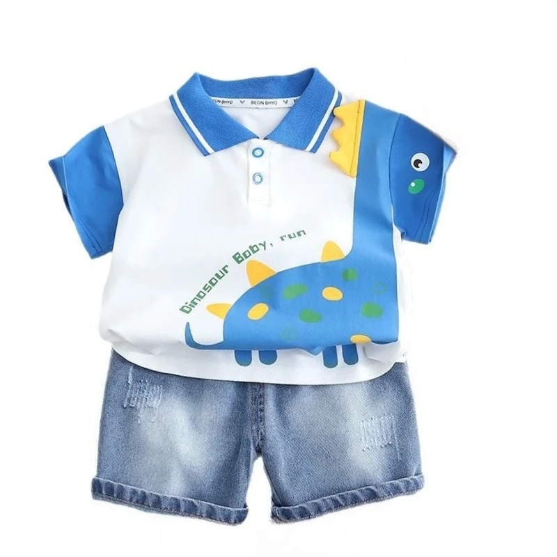 New Summer Baby Boys Clothes Suit Children T-Shirt Shorts 2Pcs/Sets Toddler Girls Clothing Infant Casual Costume Kids Tracksuits
New Summer Baby Boys Clothes Suit Children T-Shirt Shorts 2Pcs/Sets Toddler Girls Clothing Infant Casual Costume Kids Tracksuits