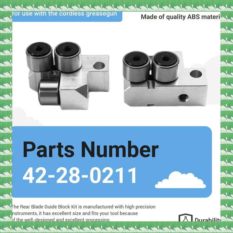 ONCE Replacement Band Saw Blade Guide Block Kit For 6225 Front And Rear - Parts 42-28-0206 And 42-28-0211
ONCE Replacement Band Saw Blade Guide Block Kit For 6225 Front And Rear - Parts 42-28-0206 And 42-28-0211