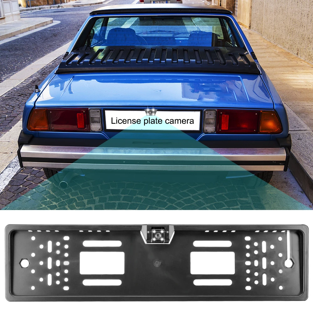 Night Vision European Car License Plate Frame 4/8 LED DVR Car Rear View Camera Parking Assistance Kit
Night Vision European Car License Plate Frame 4/8 LED DVR Car Rear View Camera Parking Assistance Kit