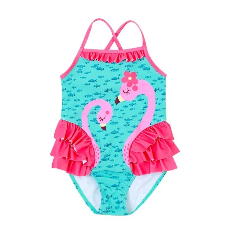Summer Baby Girls Bikinis Beach Swimsuit Kids Cartoon Cute Ruffled Flamingo Bathing Suit One-pieces Swimwear
Summer Baby Girls Bikinis Beach Swimsuit Kids Cartoon Cute Ruffled Flamingo Bathing Suit One-pieces Swimwear