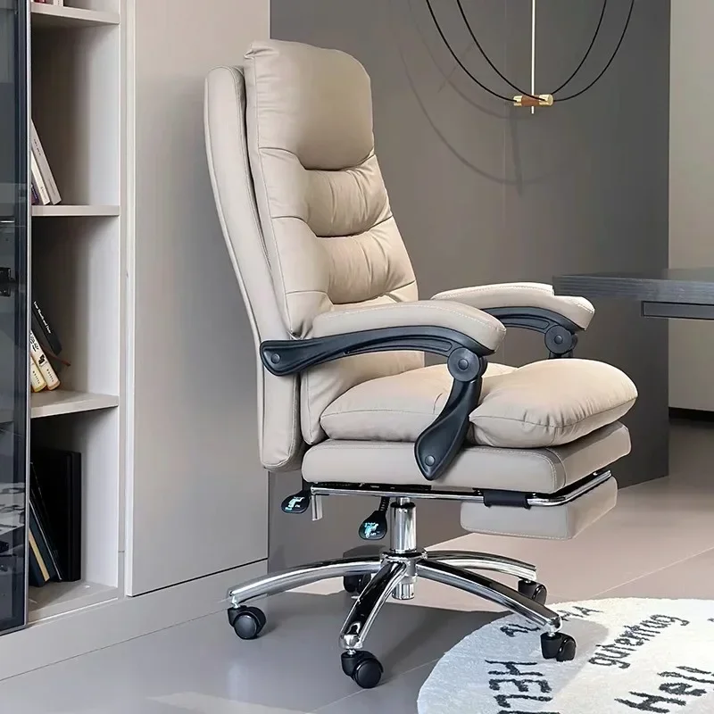 Luxurious Comfortable Office Chair Support Elegant Comfy Sedentary Gaming Chairs Recliner Design Fotel Biurowy Office Furniture
Luxurious Comfortable Office Chair Support Elegant Comfy Sedentary Gaming Chairs Recliner Design Fotel Biurowy Office Furniture
