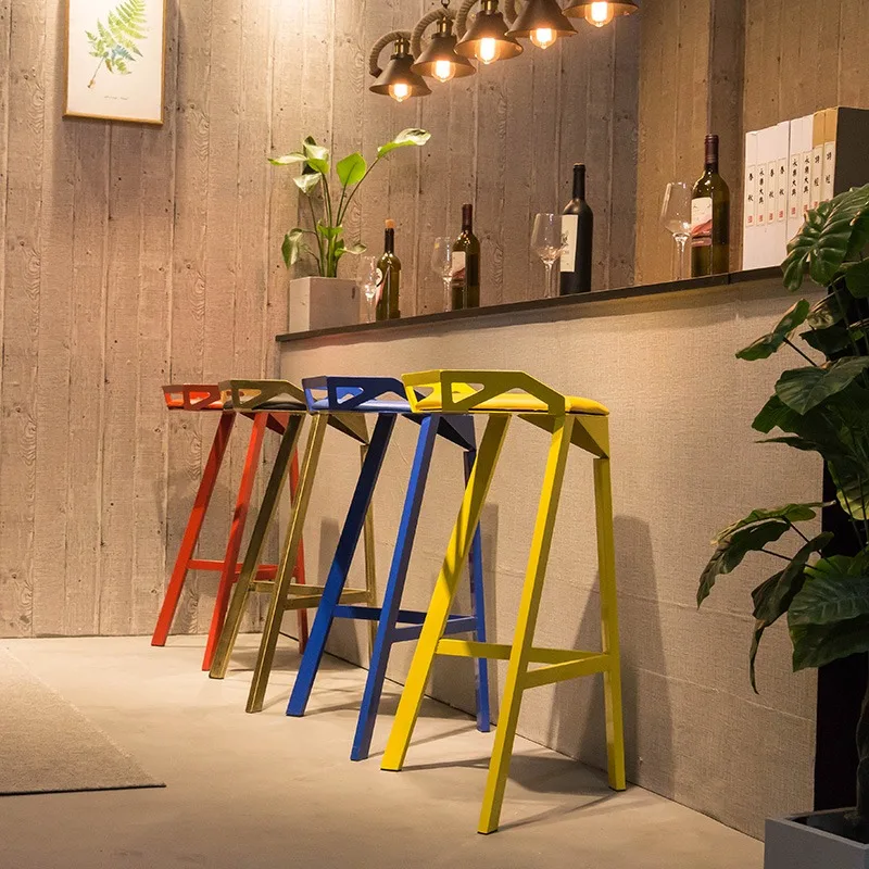 Industrial Fashion Bar Chairs Nordic Creative Ergonomic Party High Chairs Island Party Sillas Altas Para Barra Salon Furniture
Industrial Fashion Bar Chairs Nordic Creative Ergonomic Party High Chairs Island Party Sillas Altas Para Barra Salon Furniture