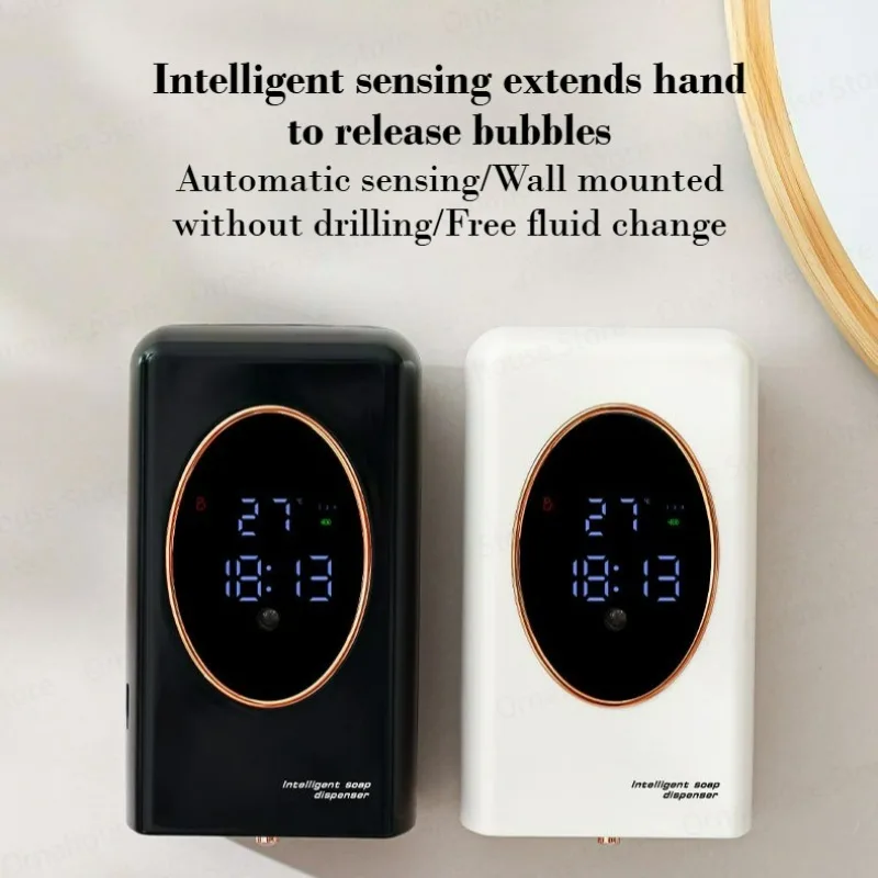 Автоматический дозатор мыла с интеллектуальным датчиком, USB-зарядкой, настенный, 480 мл, для ванной комнаты, умный дозатор пены для мытья рук
Автоматический дозатор мыла с интеллектуальным датчиком, USB-зарядкой, настенный, 480 мл, для ванной комнаты, умный дозатор пены для мытья рук